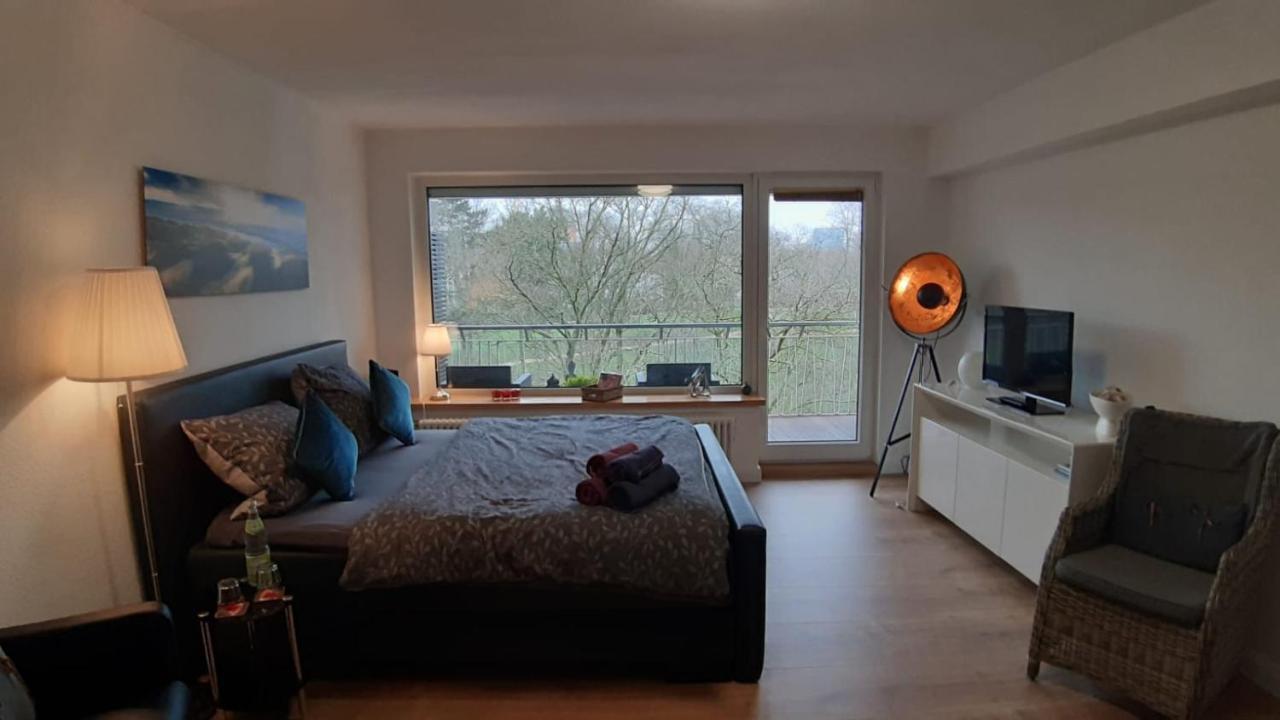 Modern City Apartment With Balcony And Nice Parc View Bréma Kültér fotó